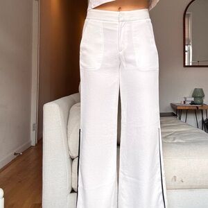 La ligne white trousers size 0